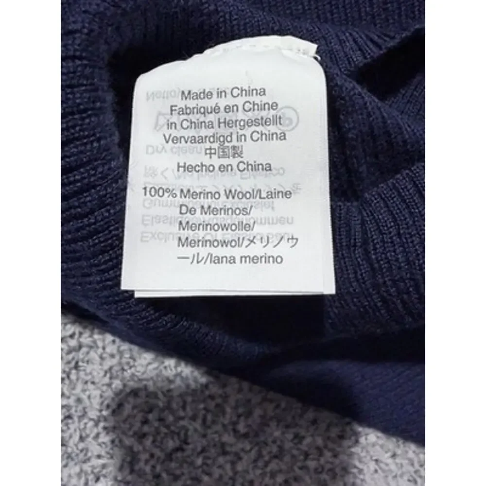 J. Crew Dark Academia Navy Puff Sleeved Turtleneck Regencycore (Vintage) Inspire